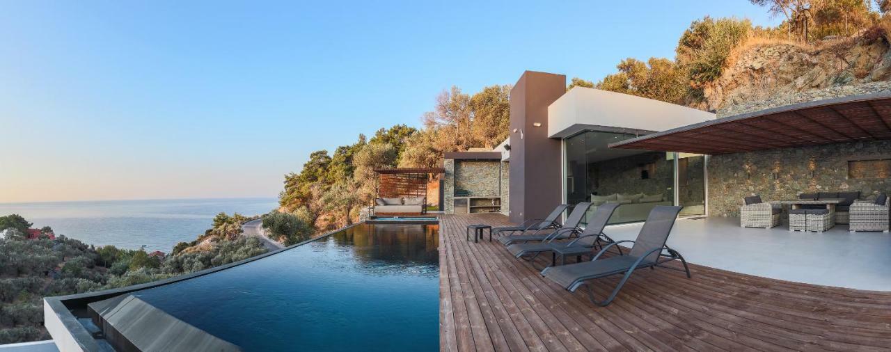 Infinity Villa Plomari Exterior foto